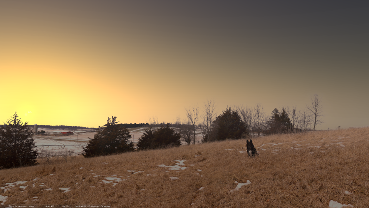Stellarium Baraboo 2 Landscape Screenshot